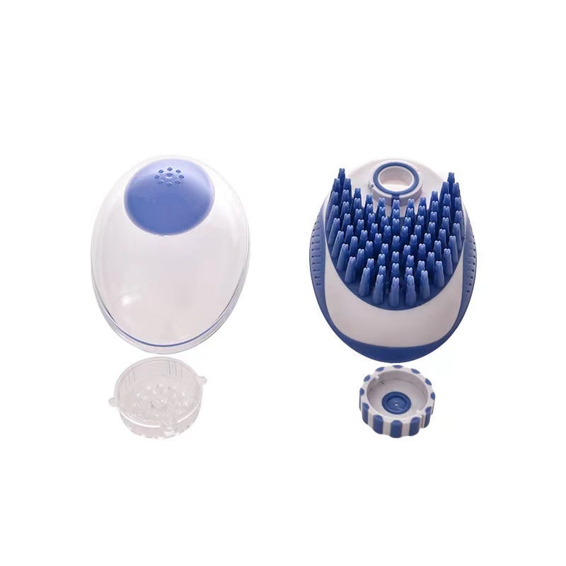 Silicone Bath Brush and Massage Comb